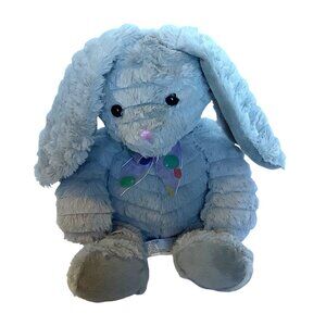 American Greeting Grey Gray Bunny Rabbit Plush Soft Easter Stuffed Animal 10" Si